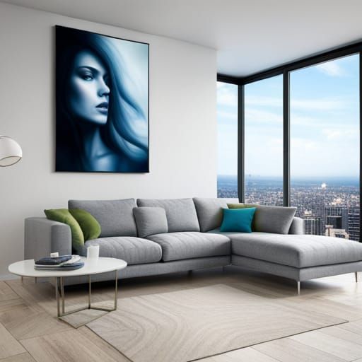 Calm Colors in Photorealistic Mist