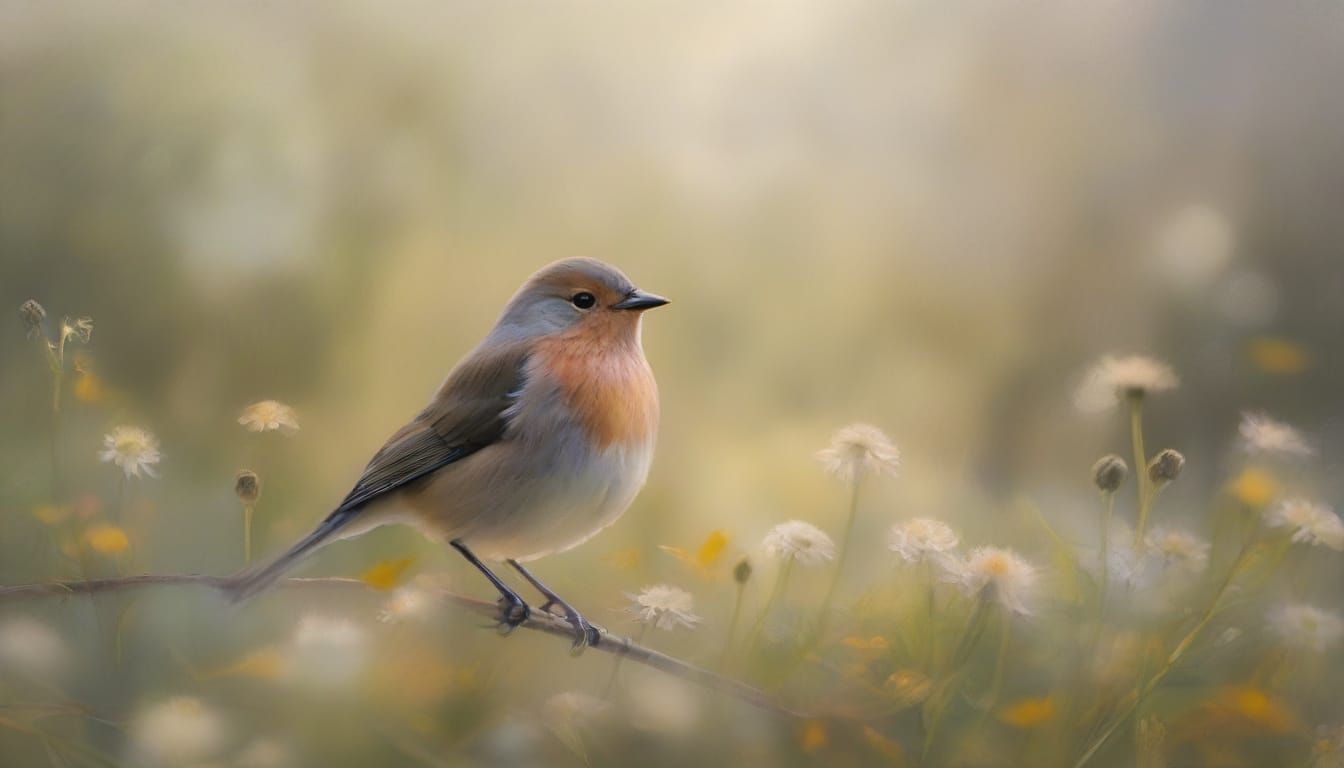 Serene Everyday Moments in Impressionistic Style