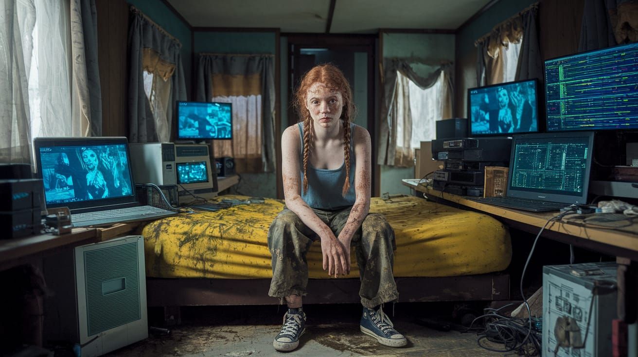 Ragged Survival in a Zombie Apocalypse Trailer Park