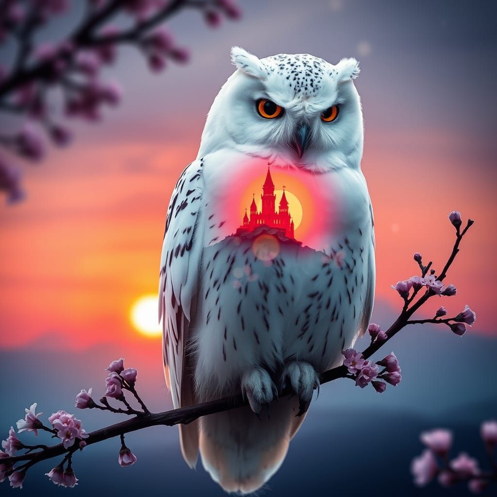 Majestic Owl Reveals Fairytale Kingdom Dreamland