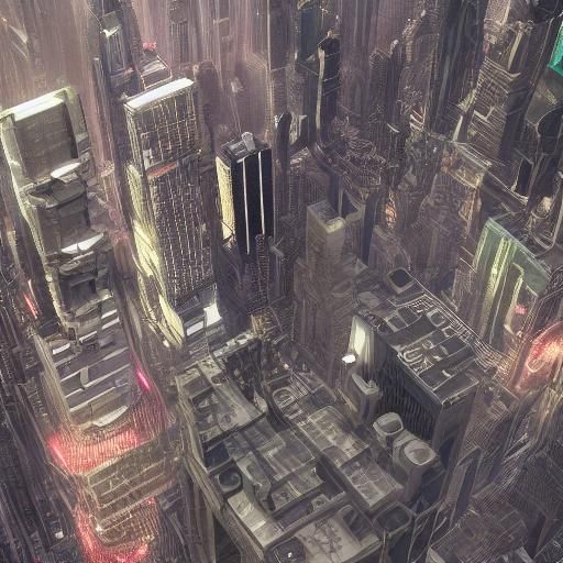 Futuristic New York 3050: Sci-Fi Epic