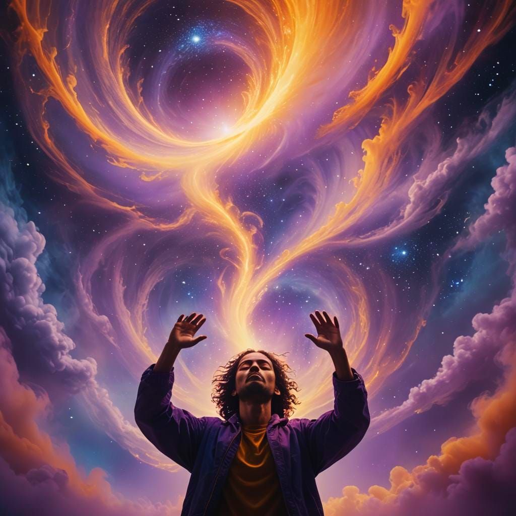 Cosmic Meditation: Cinematic Reflection on Simulation