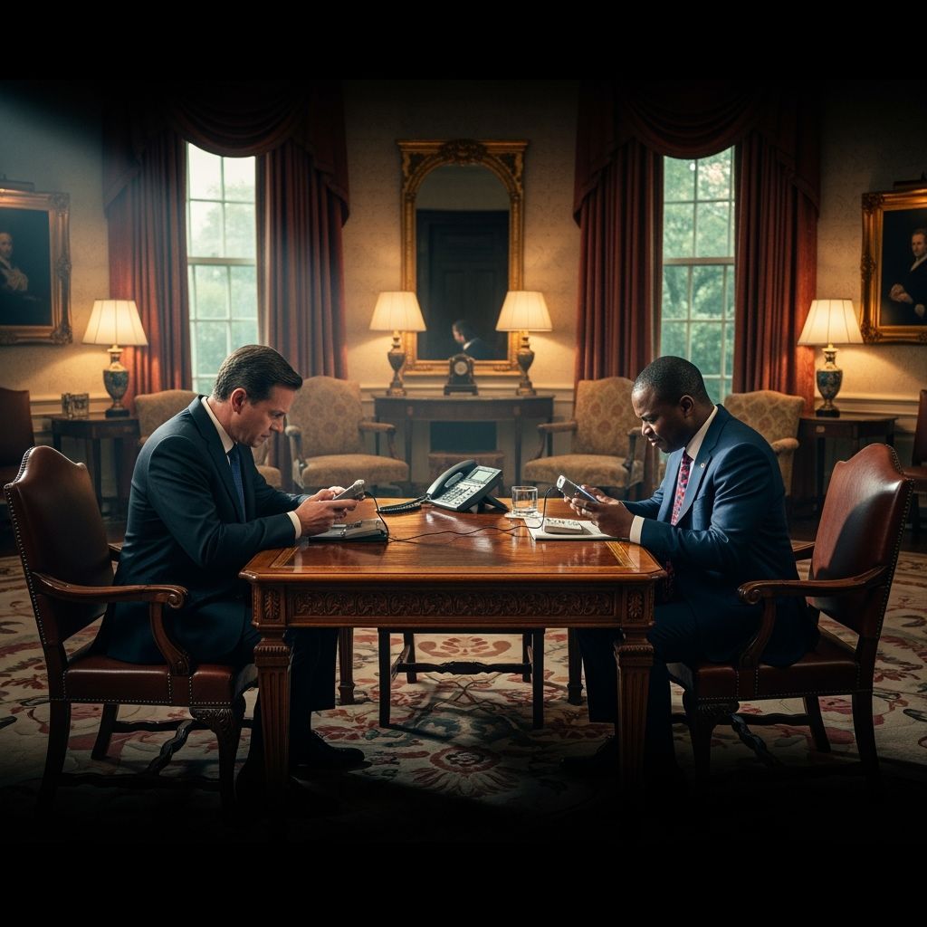 Presidents Play Gameboys in the White House