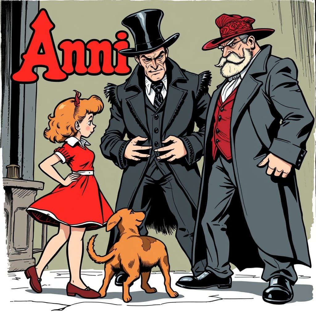 Little Orphan Annie and Allies Confront the Asp in a Gritty,...