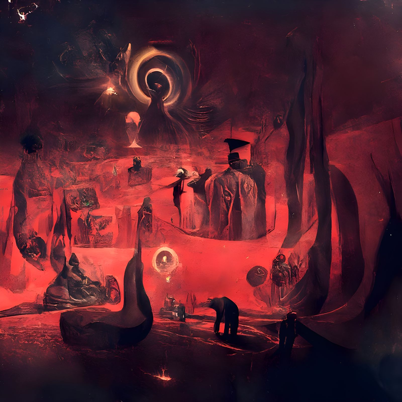 Psychedelic Painting of Epistemological Anarchy