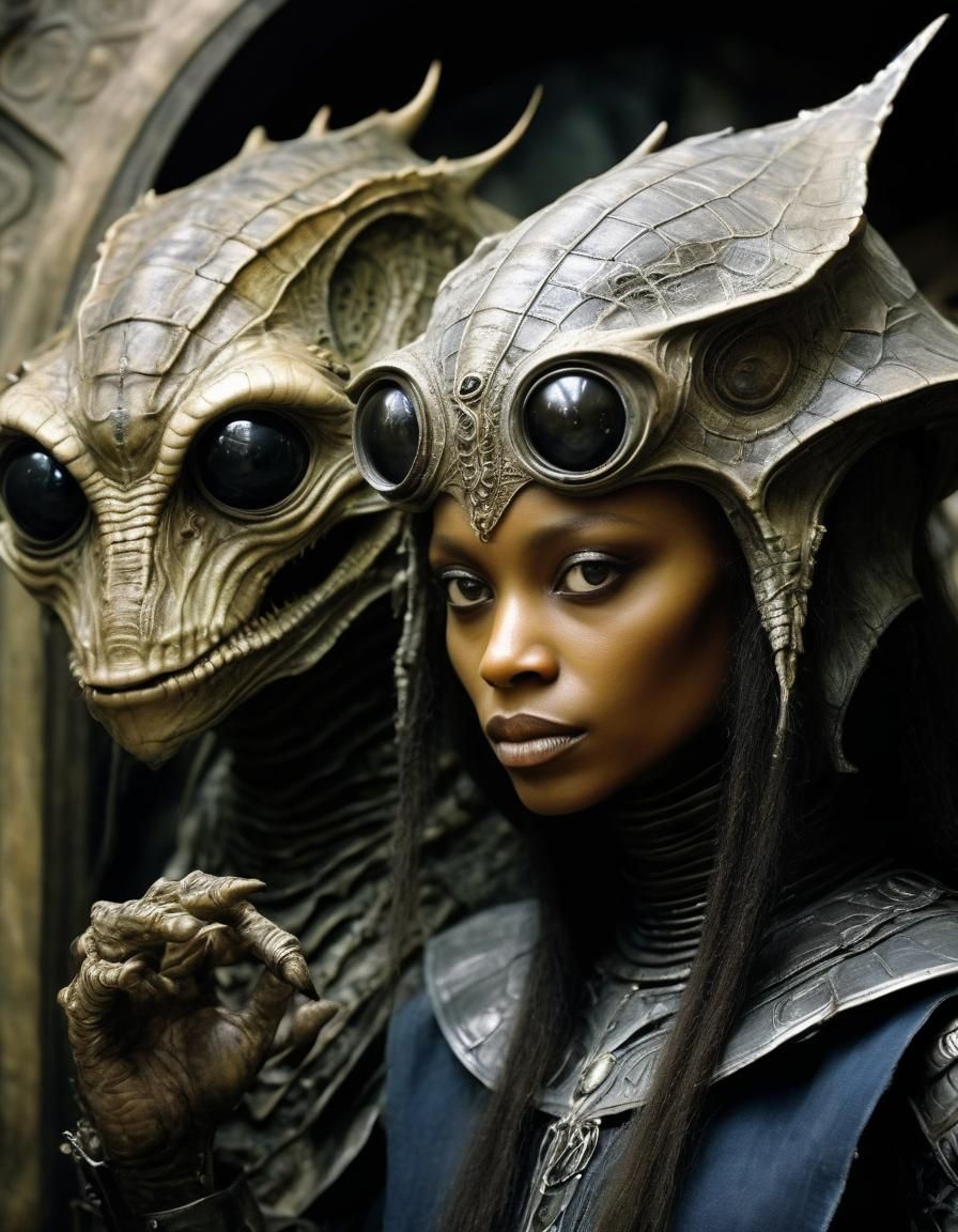 Wizards Ruin Space Opera, Surrealist Art