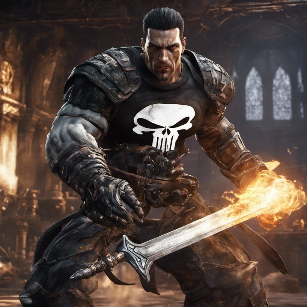Punisher Enters Soul Calibur Tournament