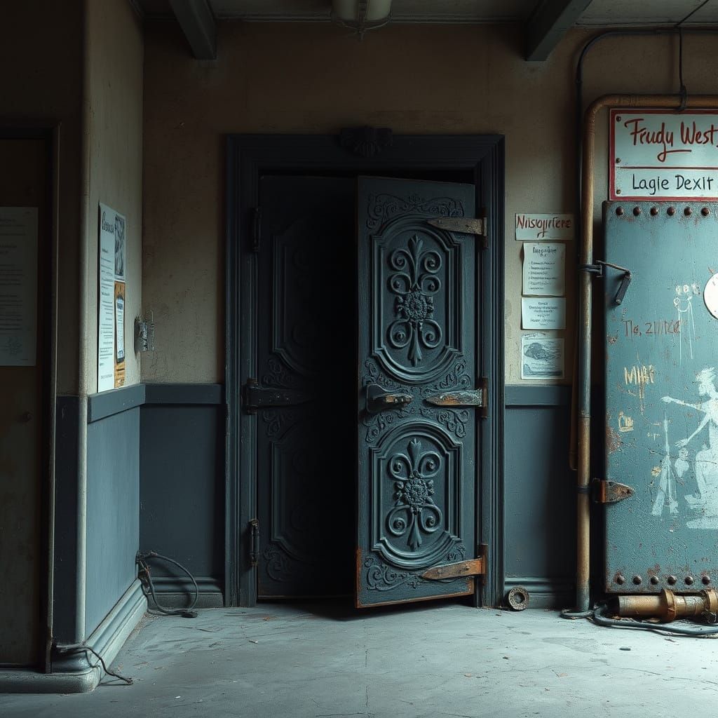 Mysterious Door Materializes in Mundane Location