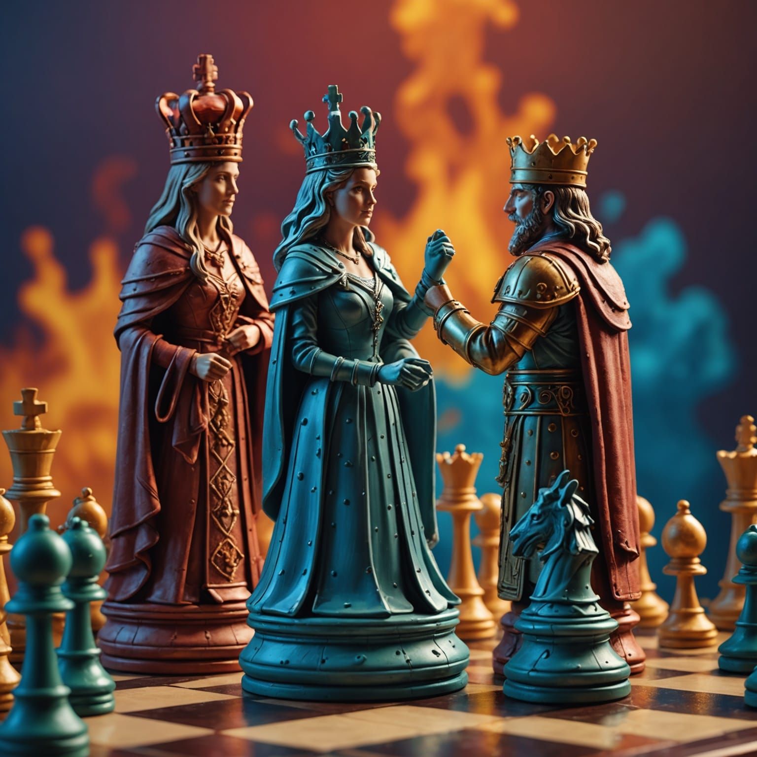 Chess battle