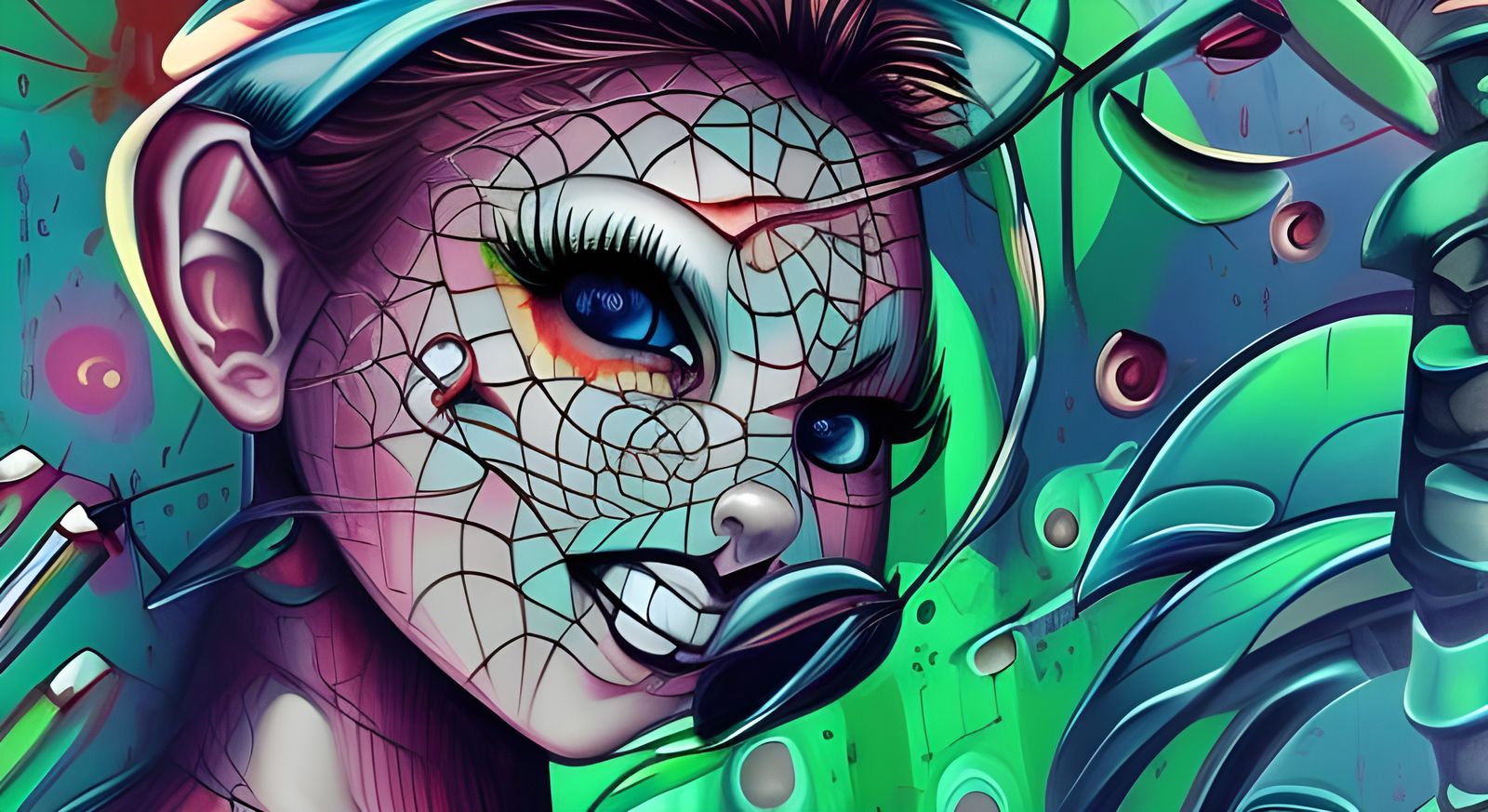 Big Eyes (Pixelart/Graffiti)