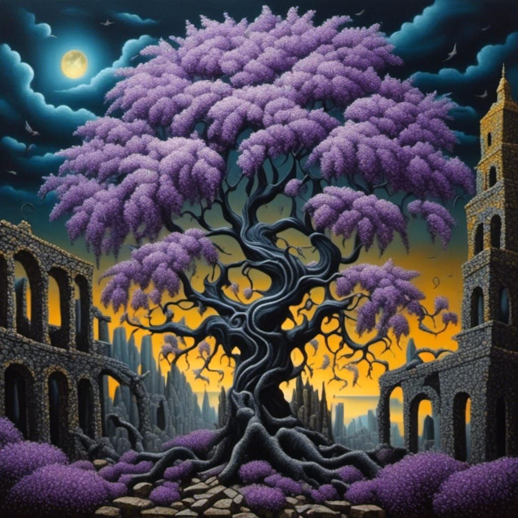 Lilac Among the Ruins