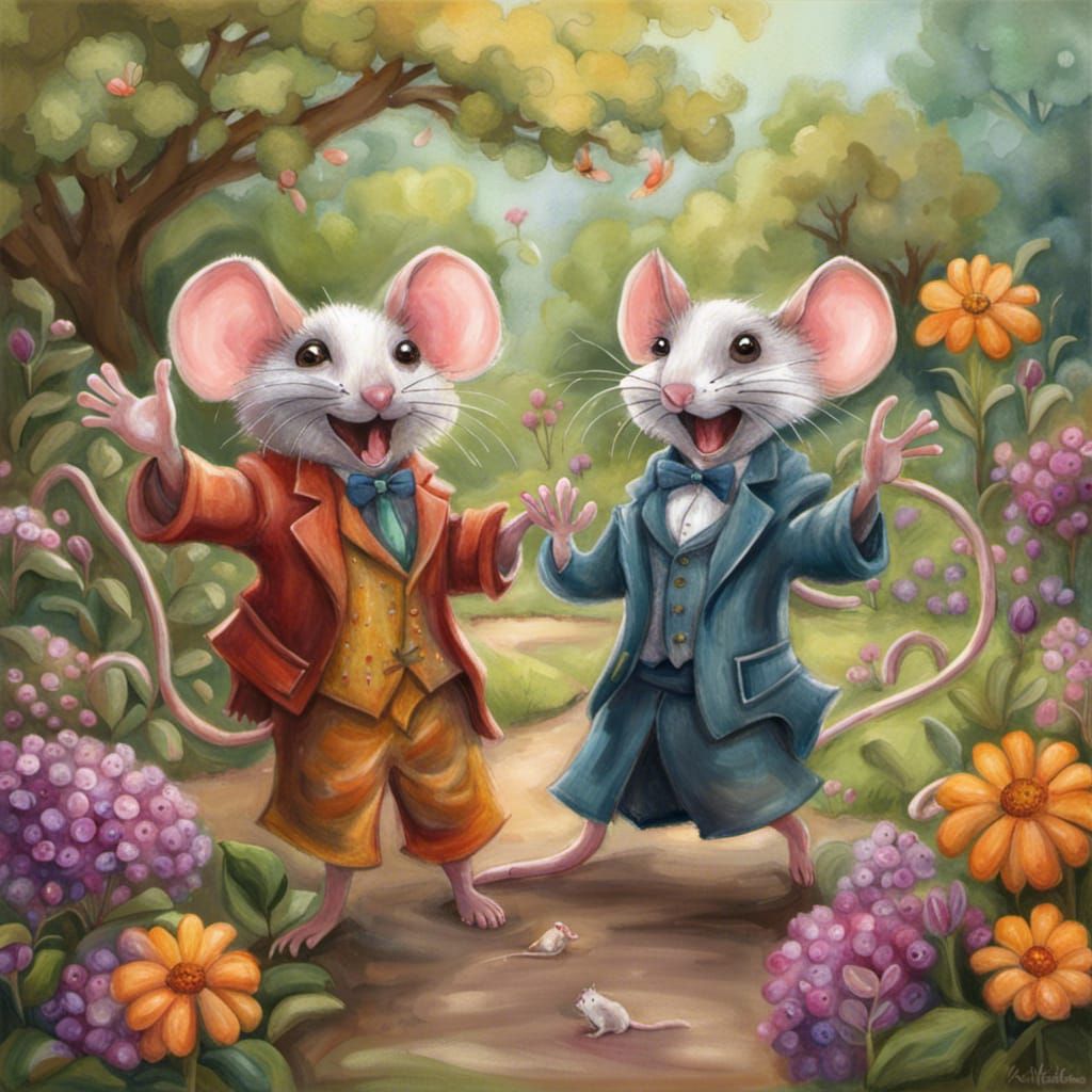 Prank friends 🐭 🐭