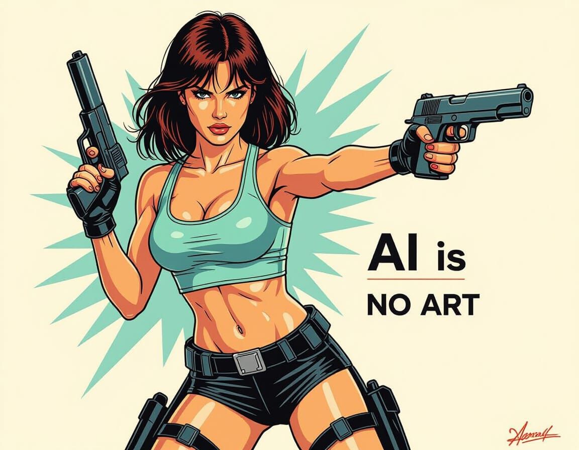 Dadaist Motion: Pulp Fiction Meets Incal in Pastel