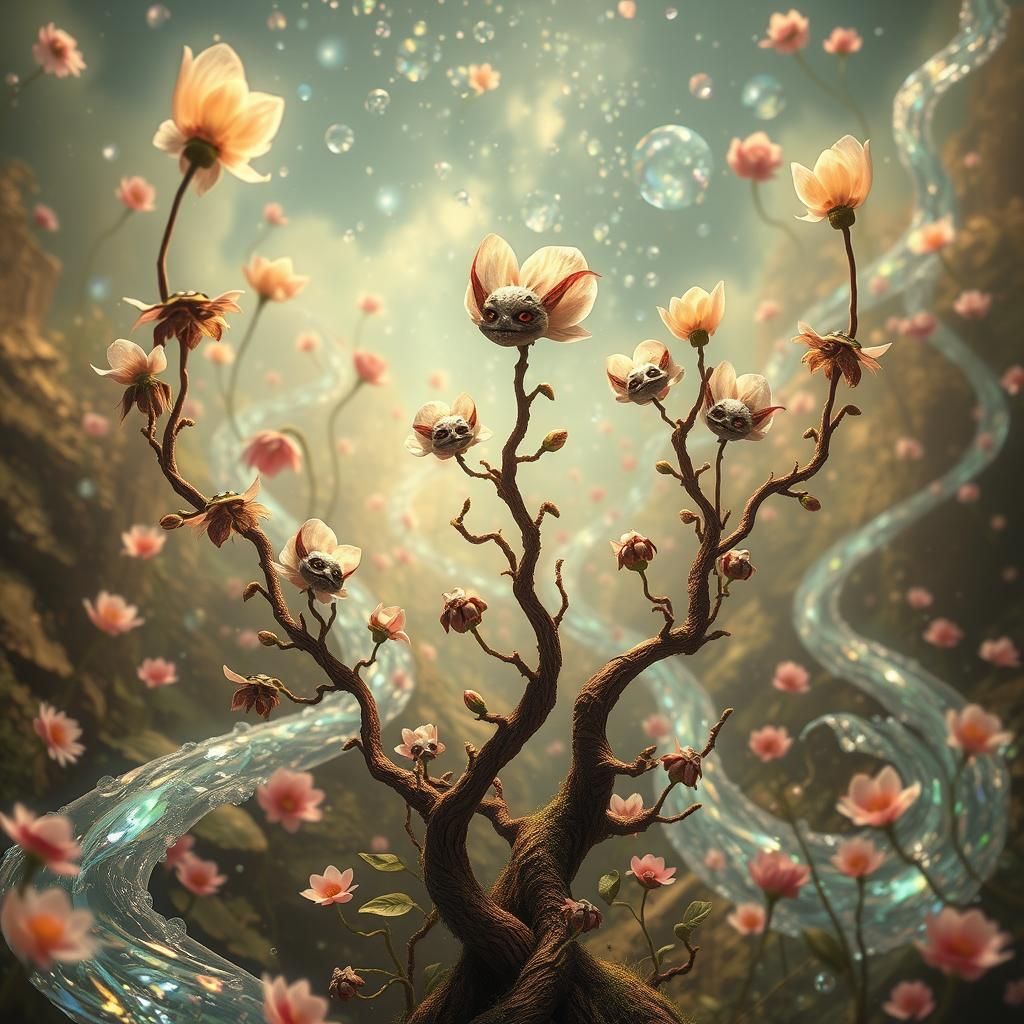 Surreal Fey-Wild Landscape in 18K Resolution