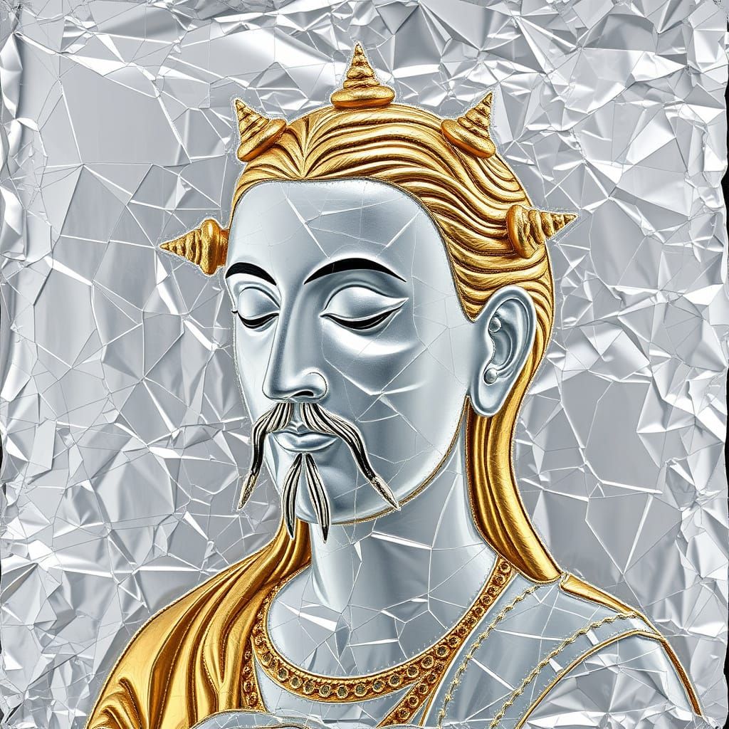 Surrealist Icons in Shattered Aluminum