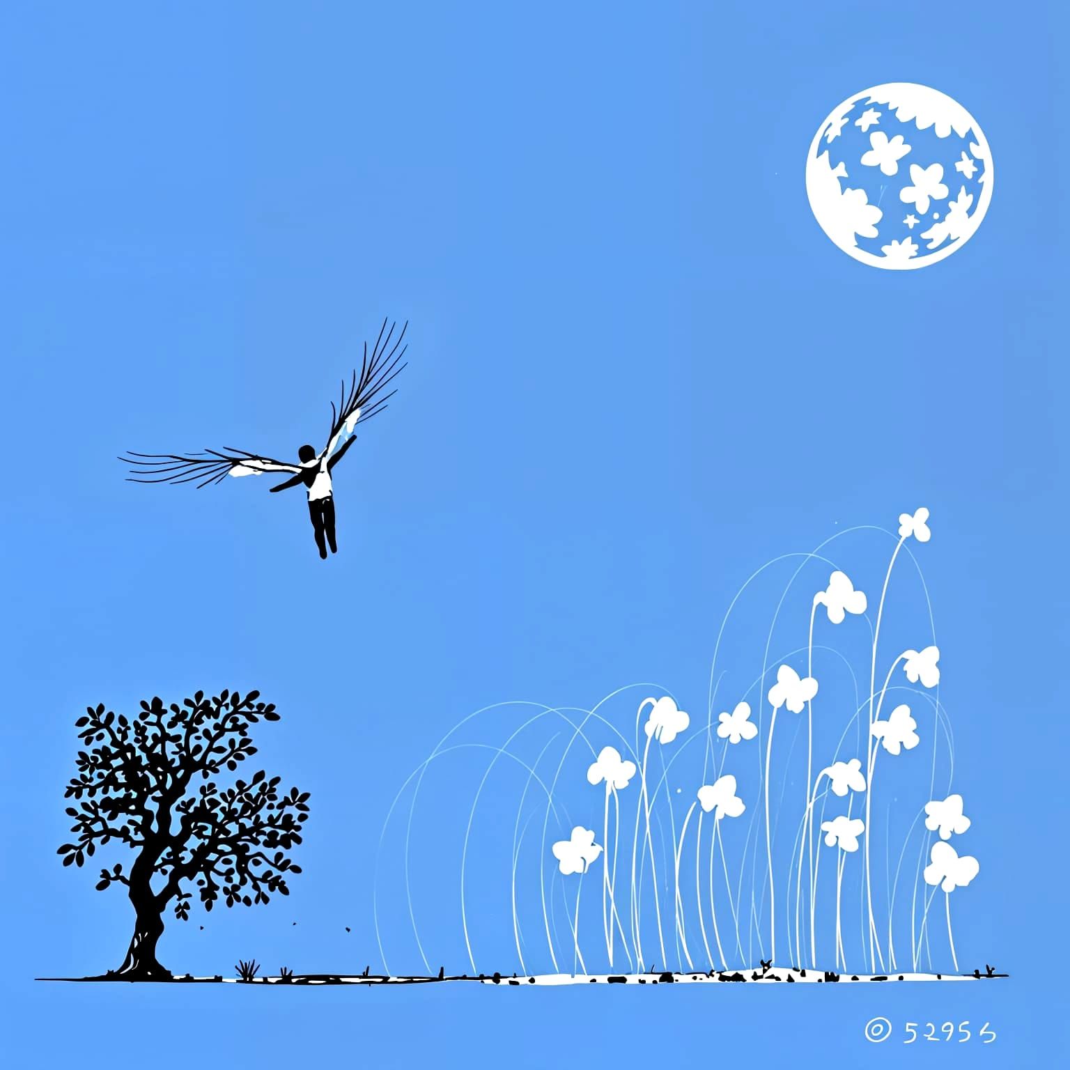 AI Generated Image from a Simple Prompt