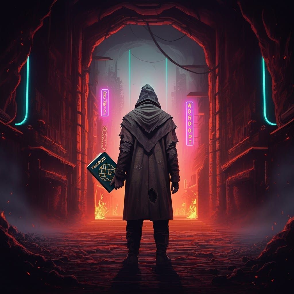 Passport to the Underworld: Futuristic Comic Art