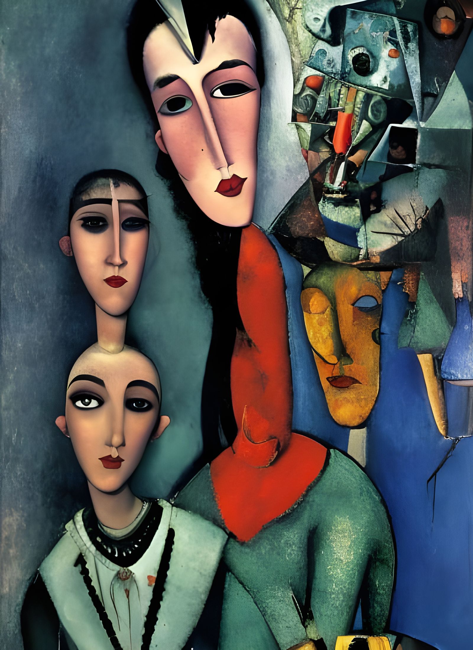 Hyperdetailed Abstract in Maximalist Style