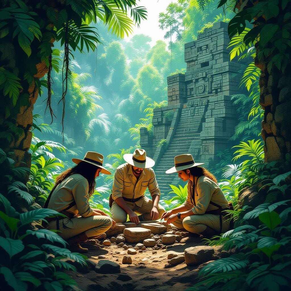 Archaeologists Discover Ancient Mayan City in Jungle
