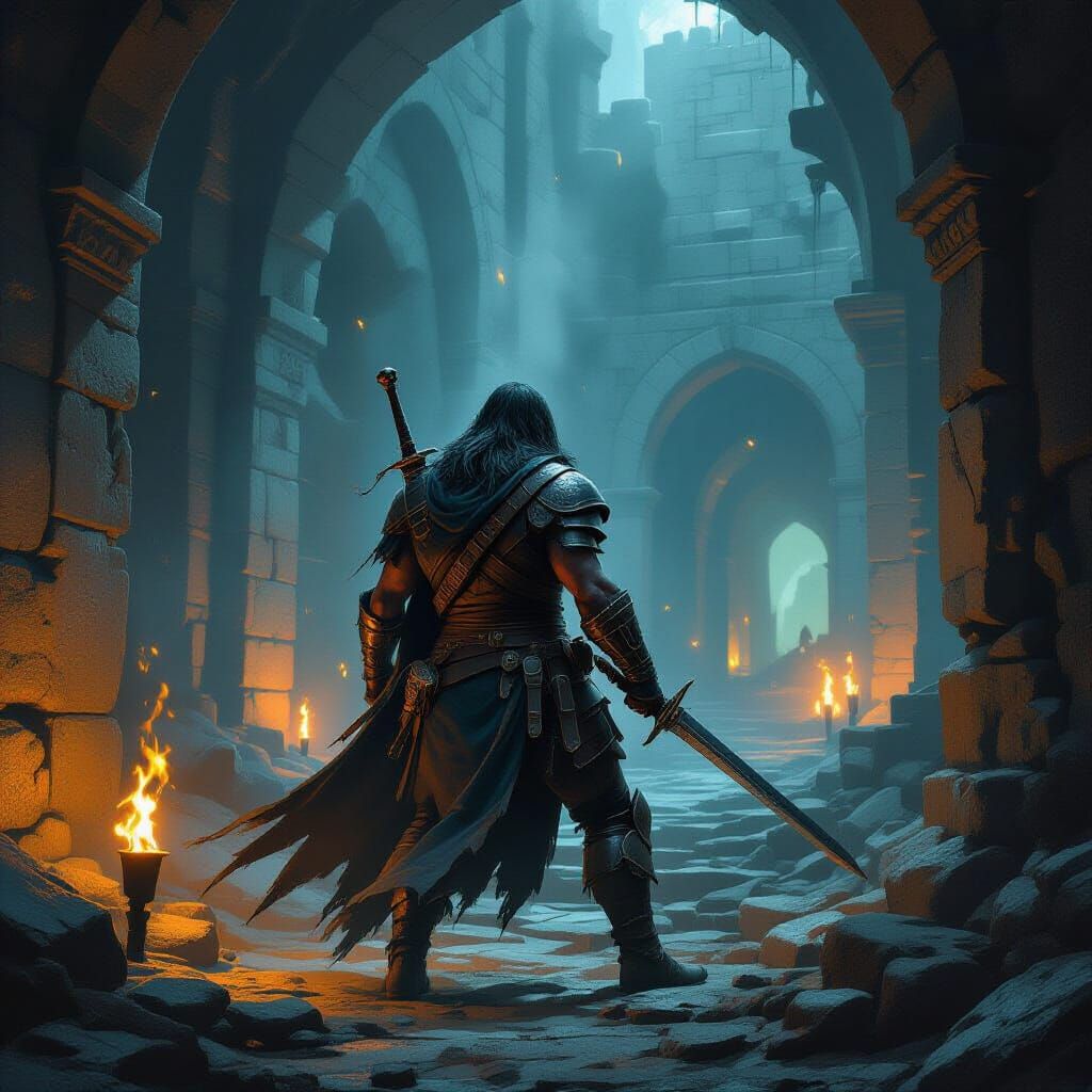 Heroic Dungeon Crawler in Mystical Ancient Ruins