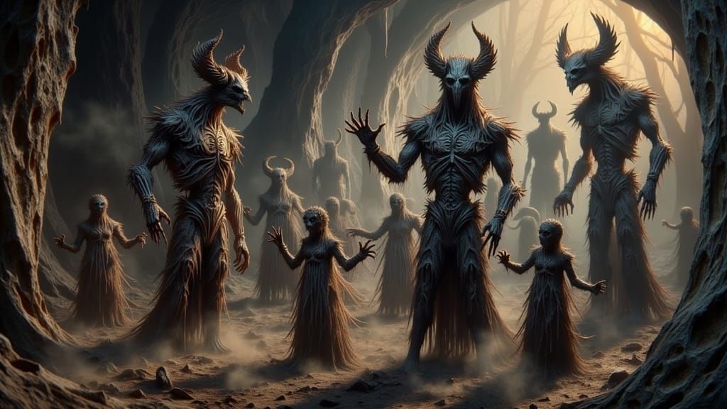 Ghouls in the Night: A Morbid Vision