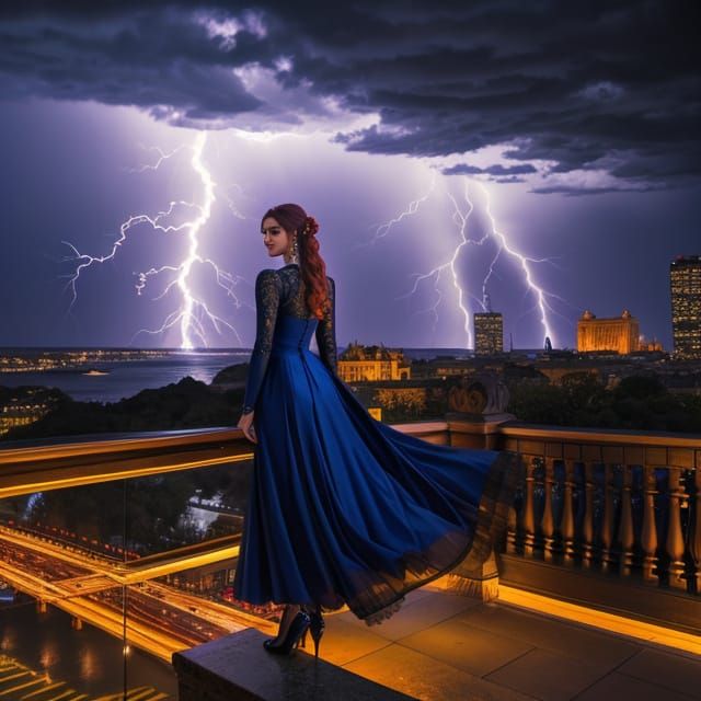 Hyperrealistic Photo of Mary with Vivid Colors