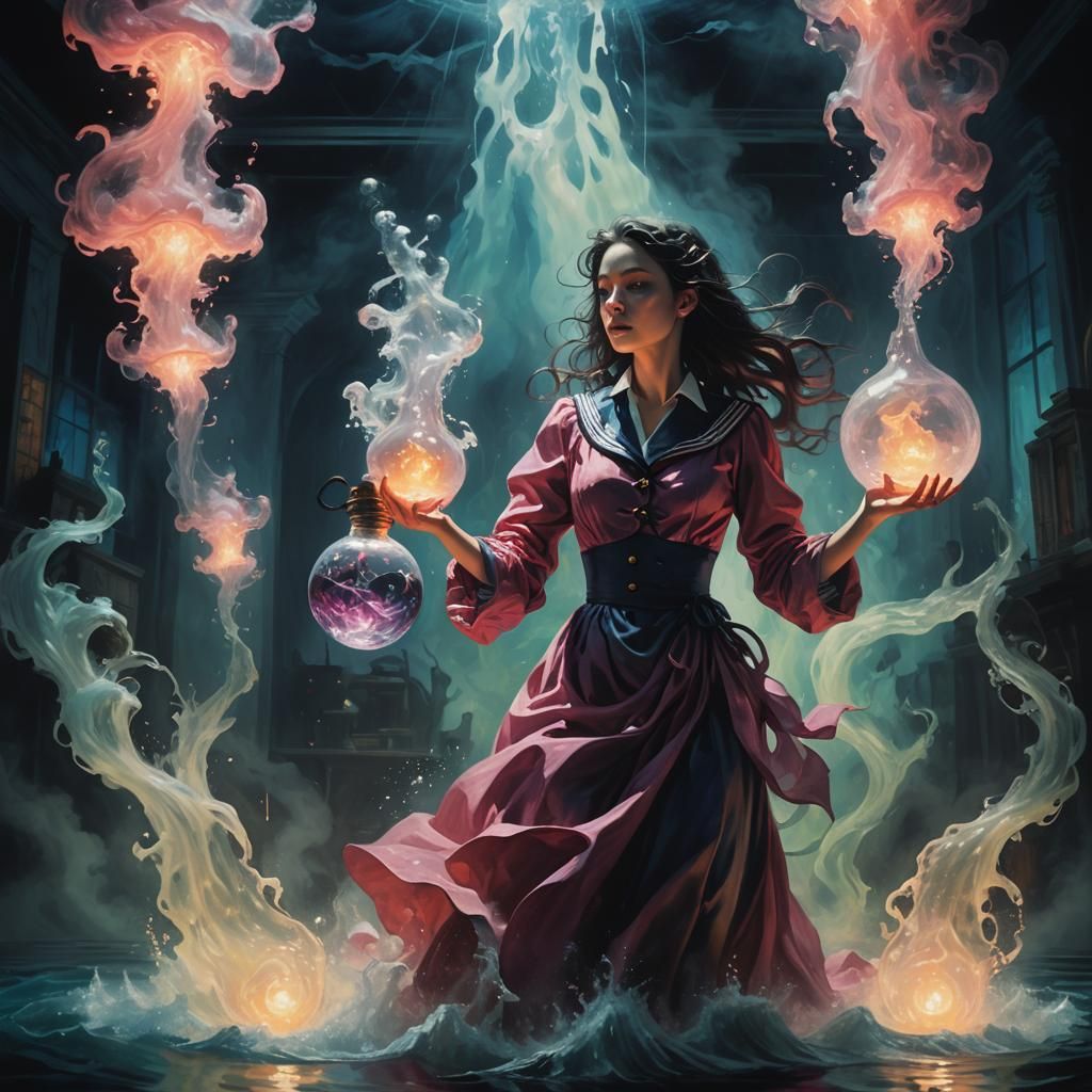 Demonic Rising: Surreal Potion of Water Breathing