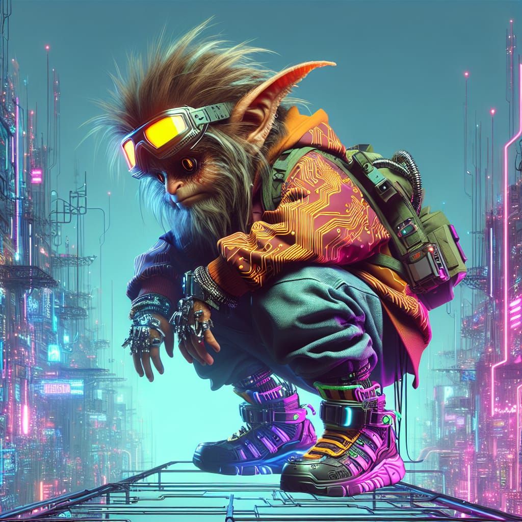 Cyberpunk Frodo