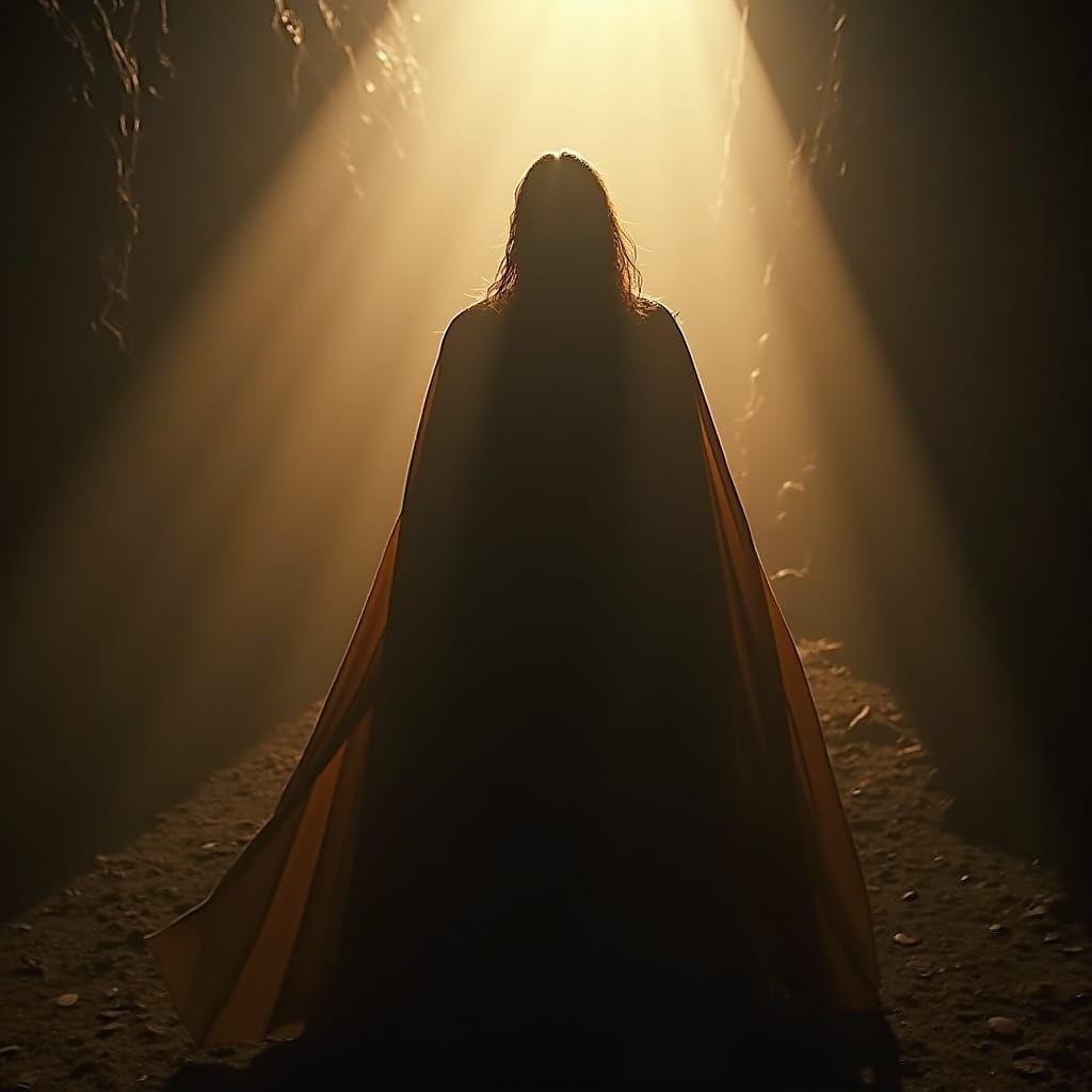 Epic Figure in Cinematic Lighting