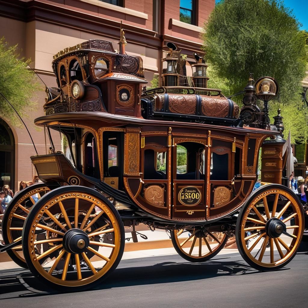 Steampunk Stagecoach