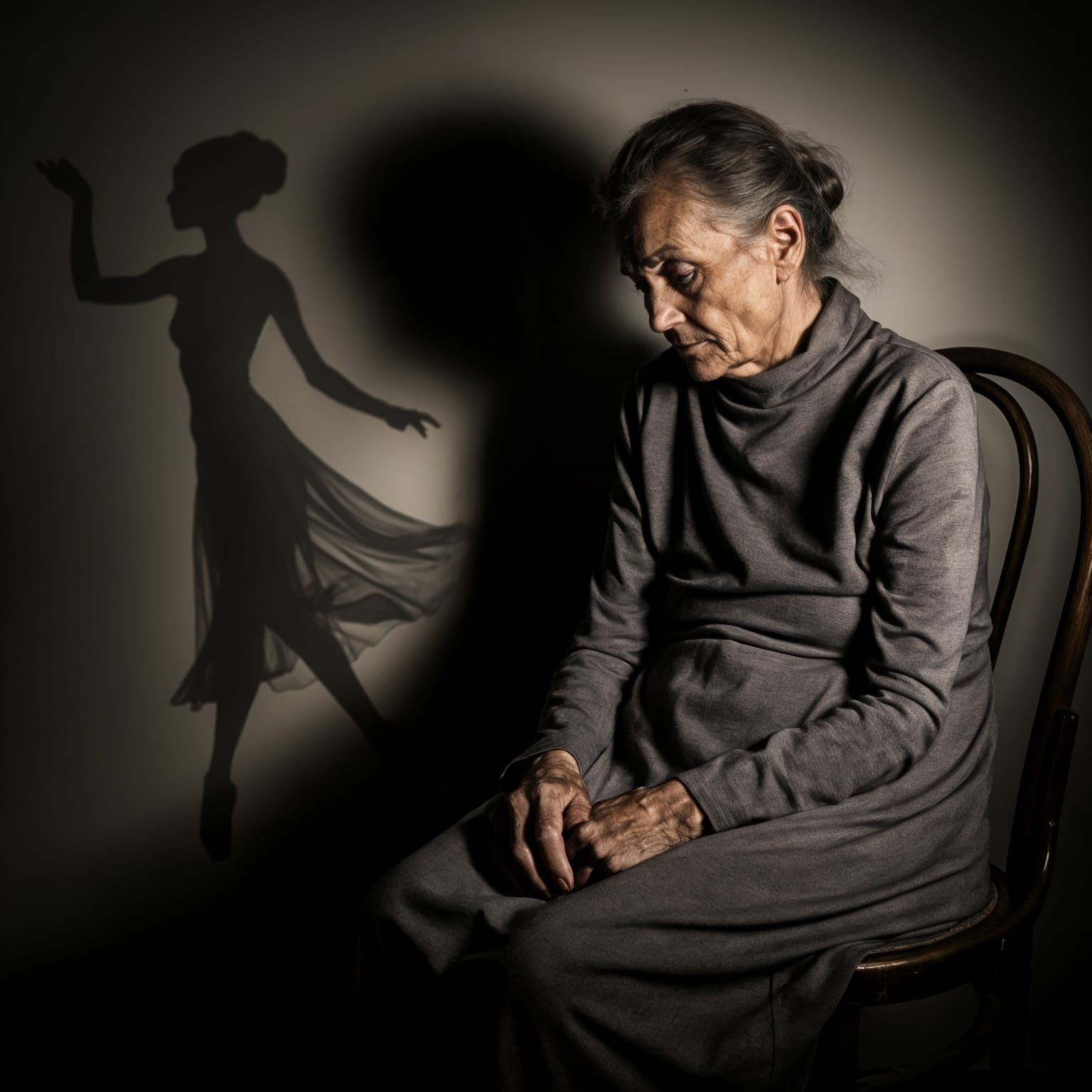 Elegy for a Lost Youth, in the Style of Caravaggio