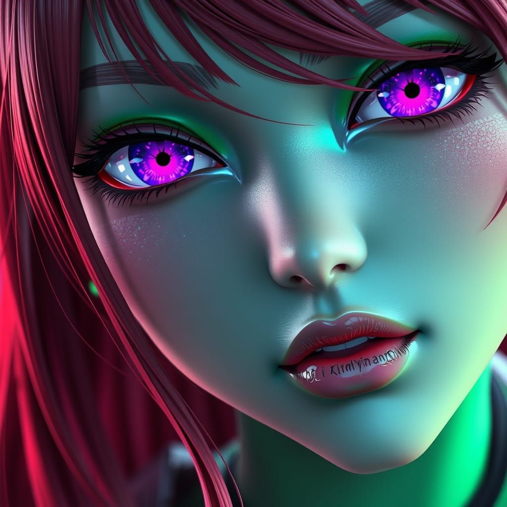 Goblin Female in Anime-Inspired 3D Art