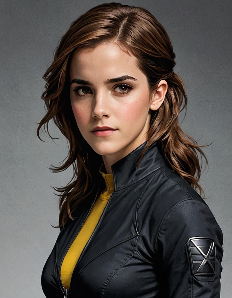 Emma Watson as Kitty Pryde of the Xmen,