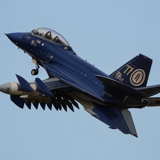 AI Generated Image of a Jet