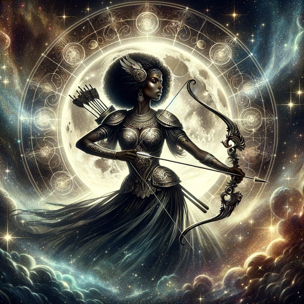 Sagittarius the Archer: Celestial Fantasy Art