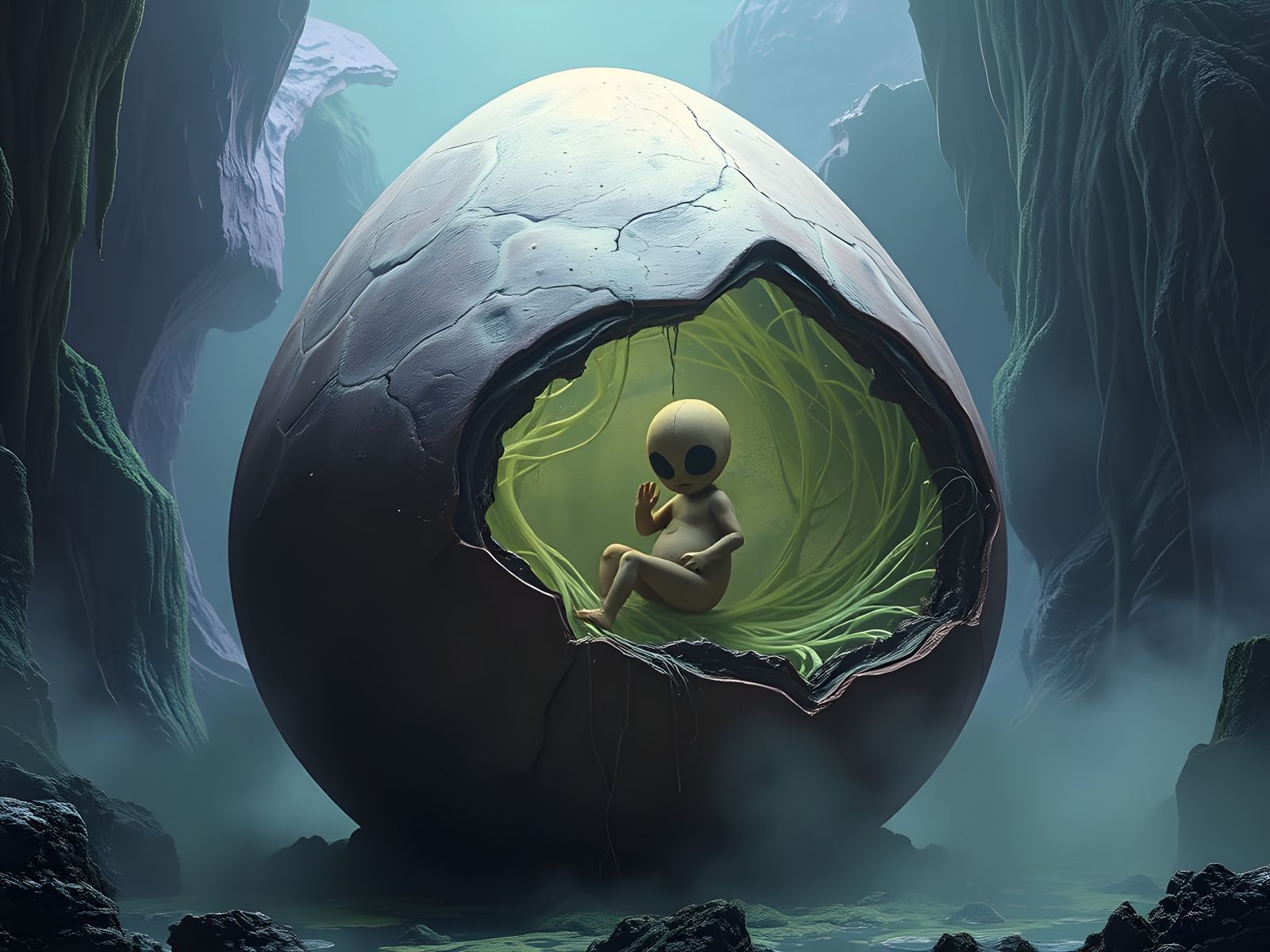 Cosmic Birth in a Galactic Womb