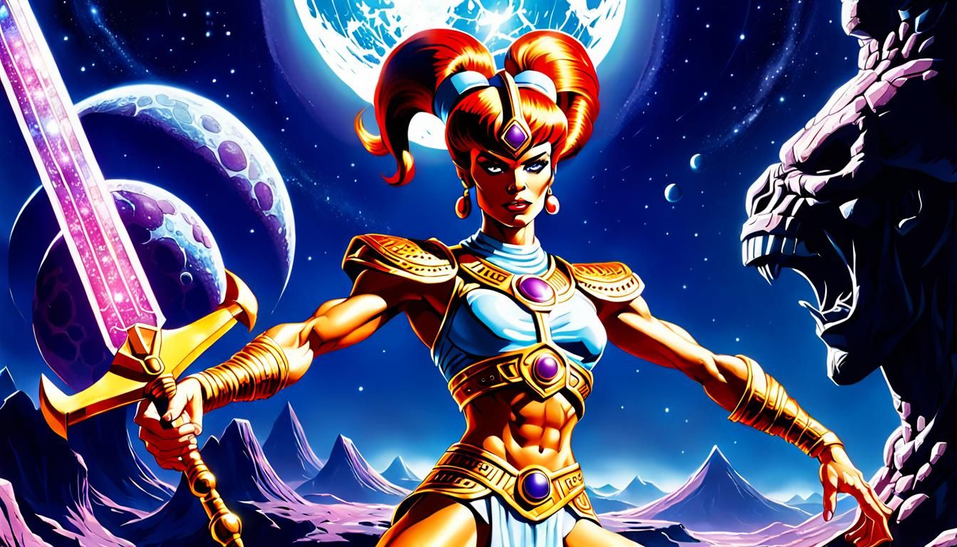 Teela Masters of the Universe Parallax Maximalist