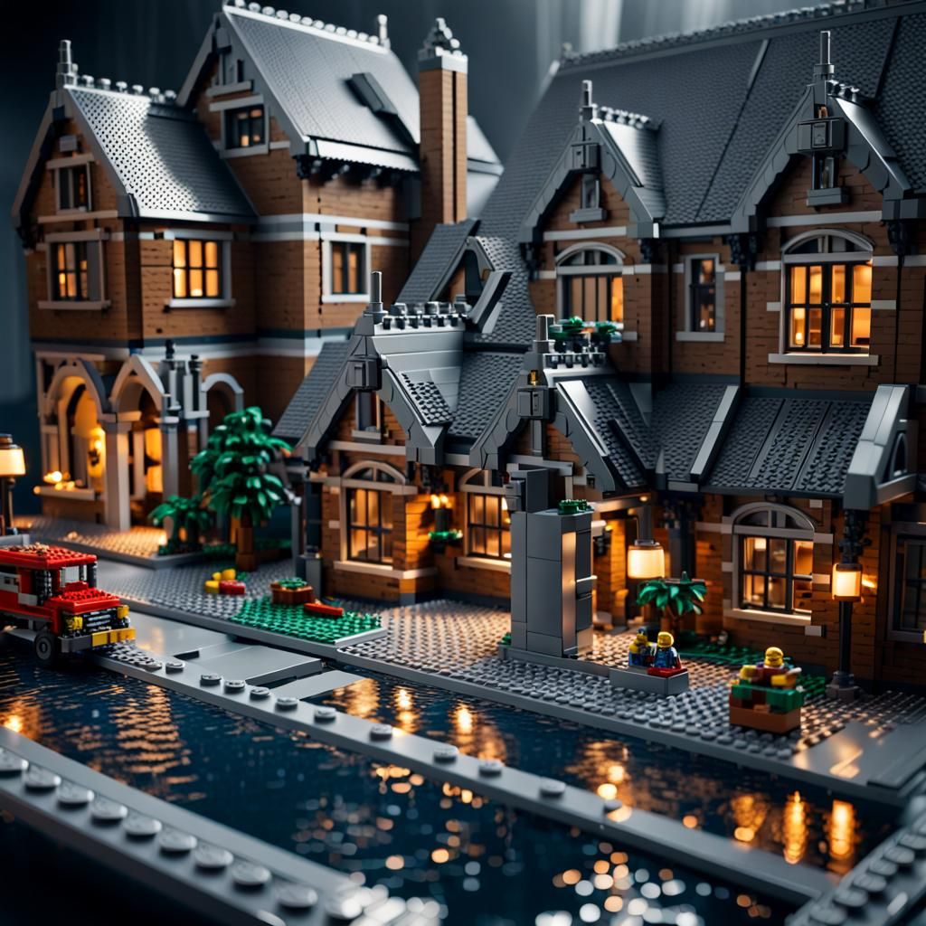 Hyperrealistic Lego Creation in High Definition
