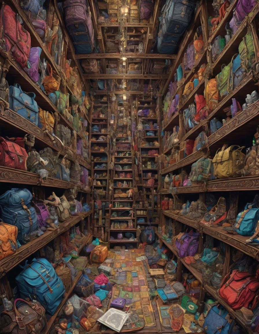 Bag of Holding Pocket Dimension, Maximalist Style