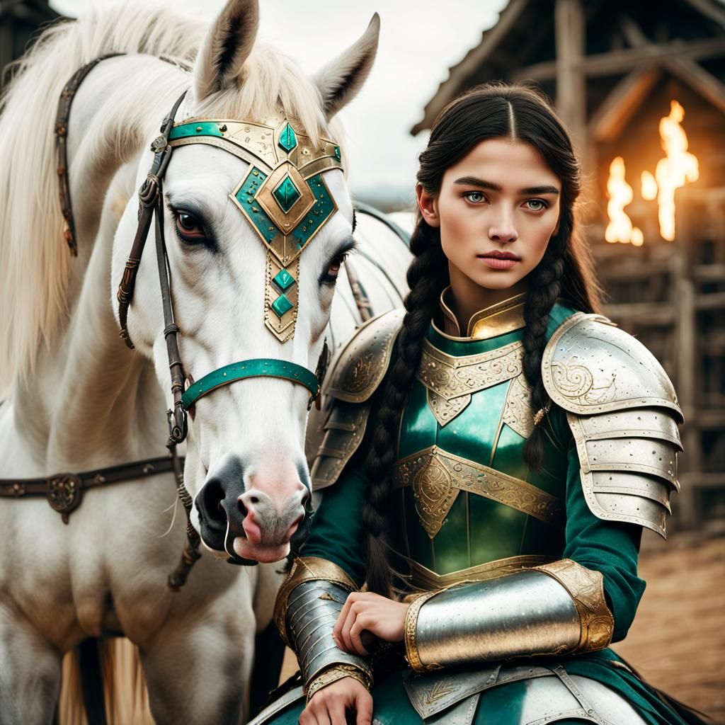 Paladin in Medieval Armor Concept Art