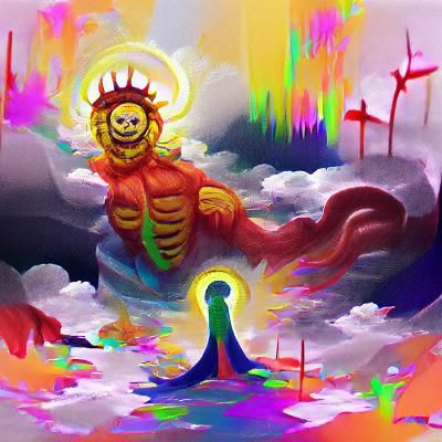 Vibrant God in a Dead World
