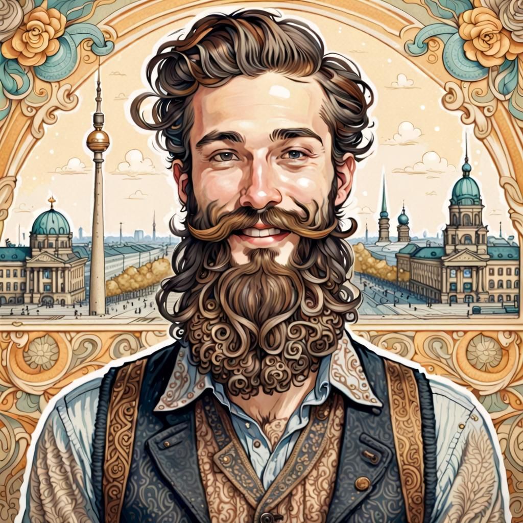 Dapper Dutch and the Most Beautiful Beard in Berlin!