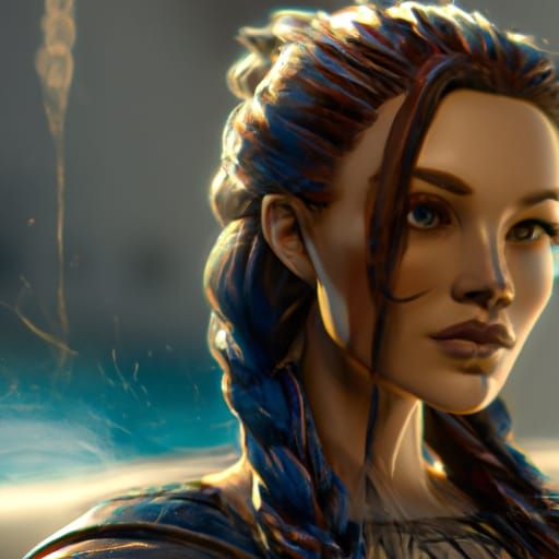 Hyperdetailed Portrait of Woman in Unreal Engine 5