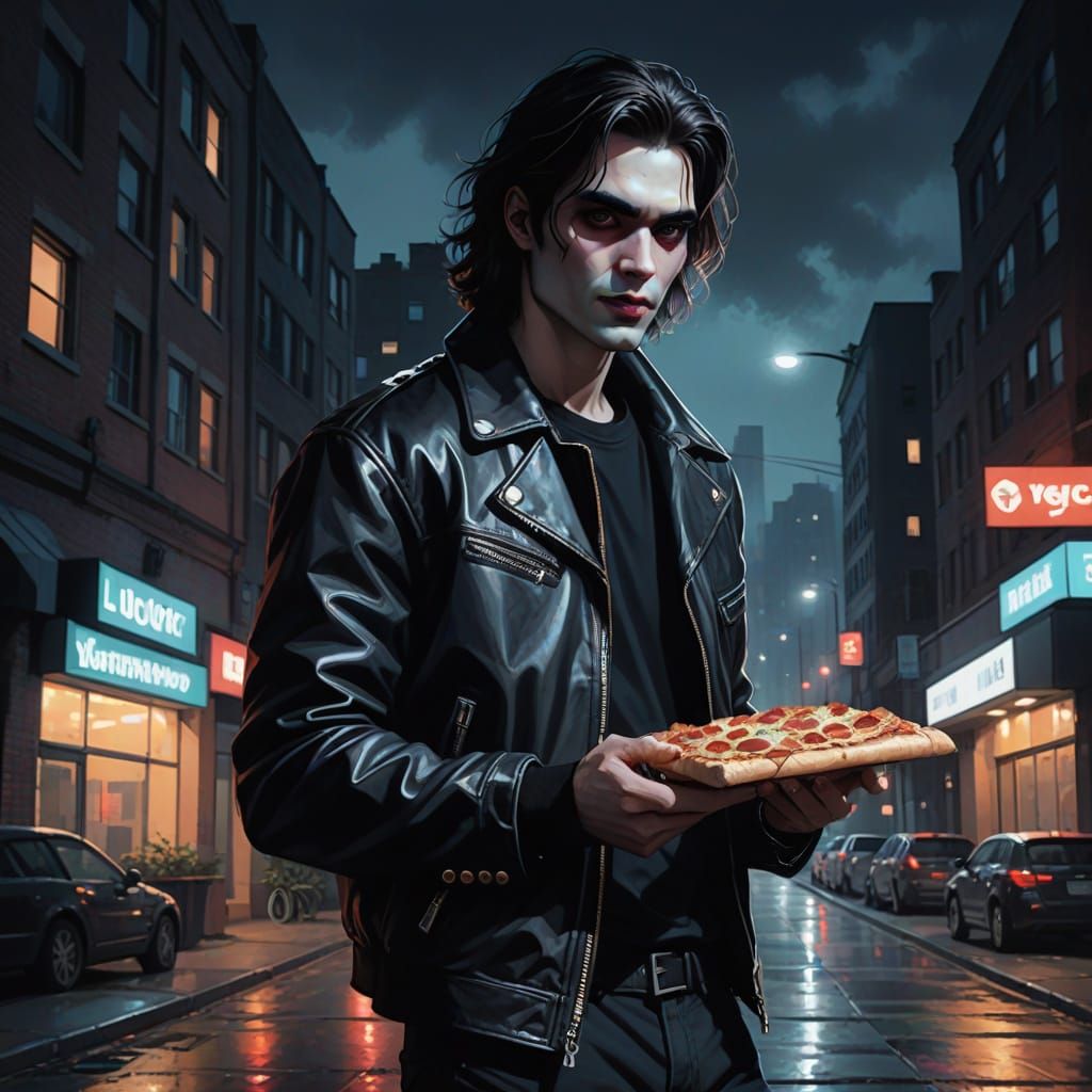 Did you order pizza?