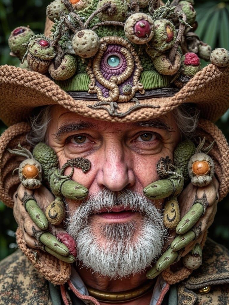 BARNACLE-ENCRUSTED SELFIE