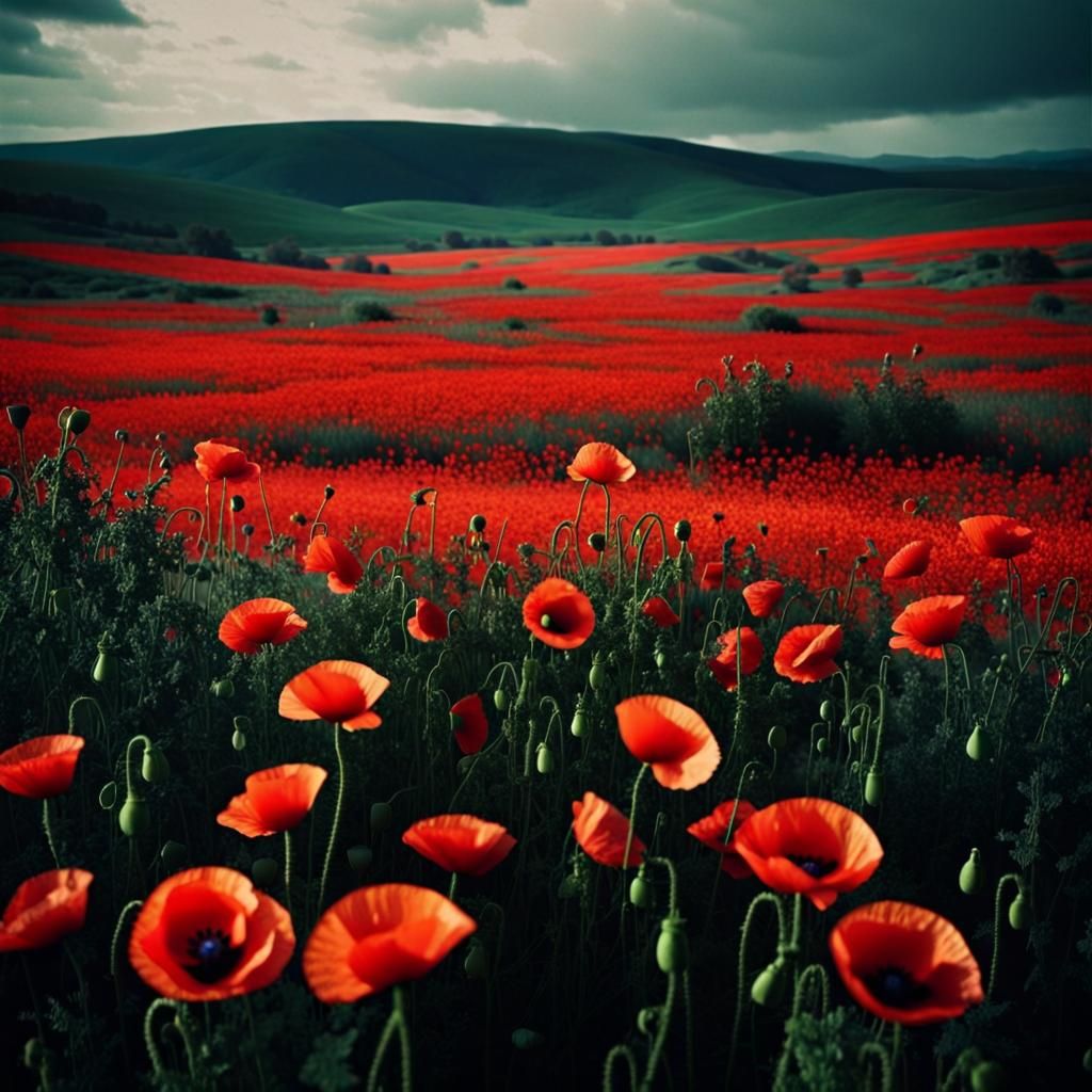 Poppy Field: Film Noir Aftermath of War