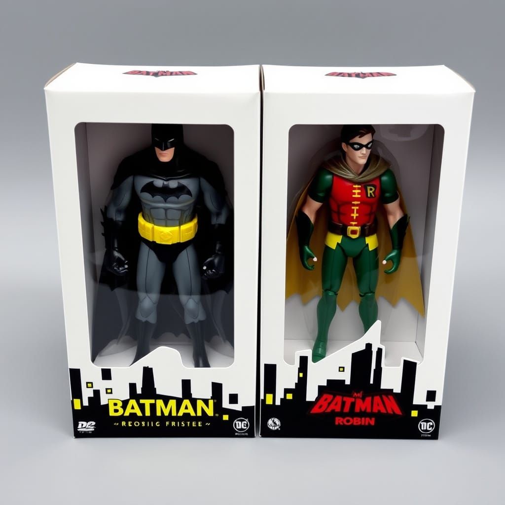 Heroes in Vintage Packaging