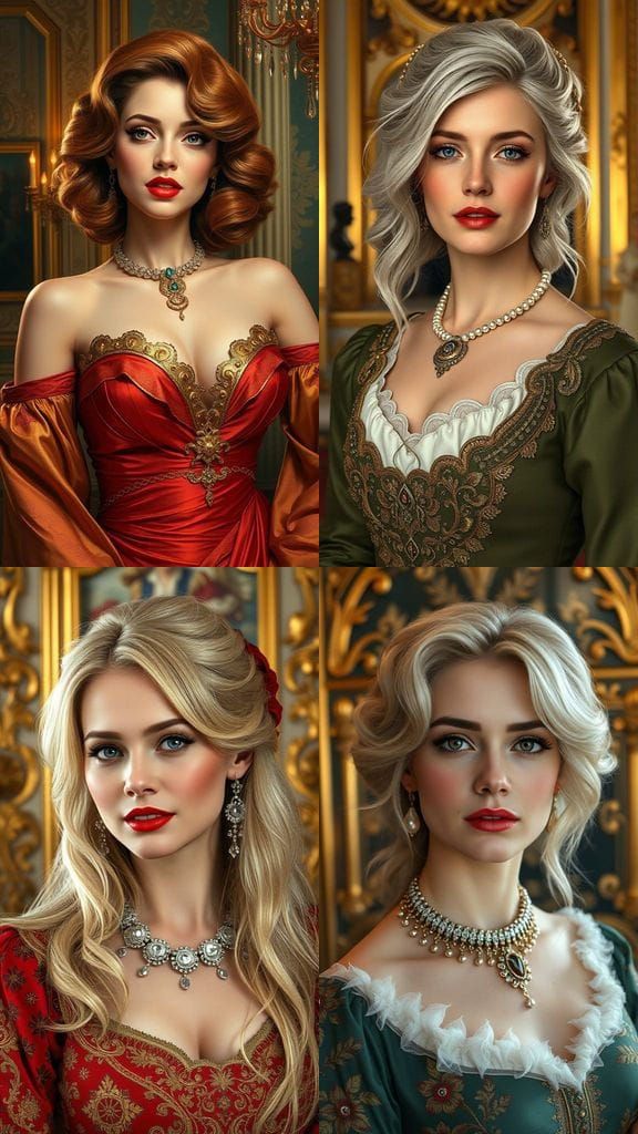 Golden Whimsy in Opulent Versailles: A Klimt-Inspired Master...