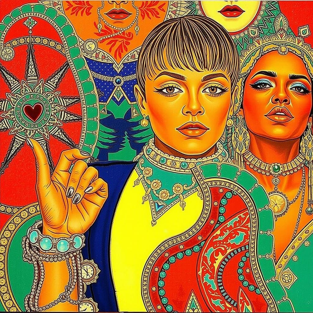 Glamorous Masterpiece in Exquisite Detail