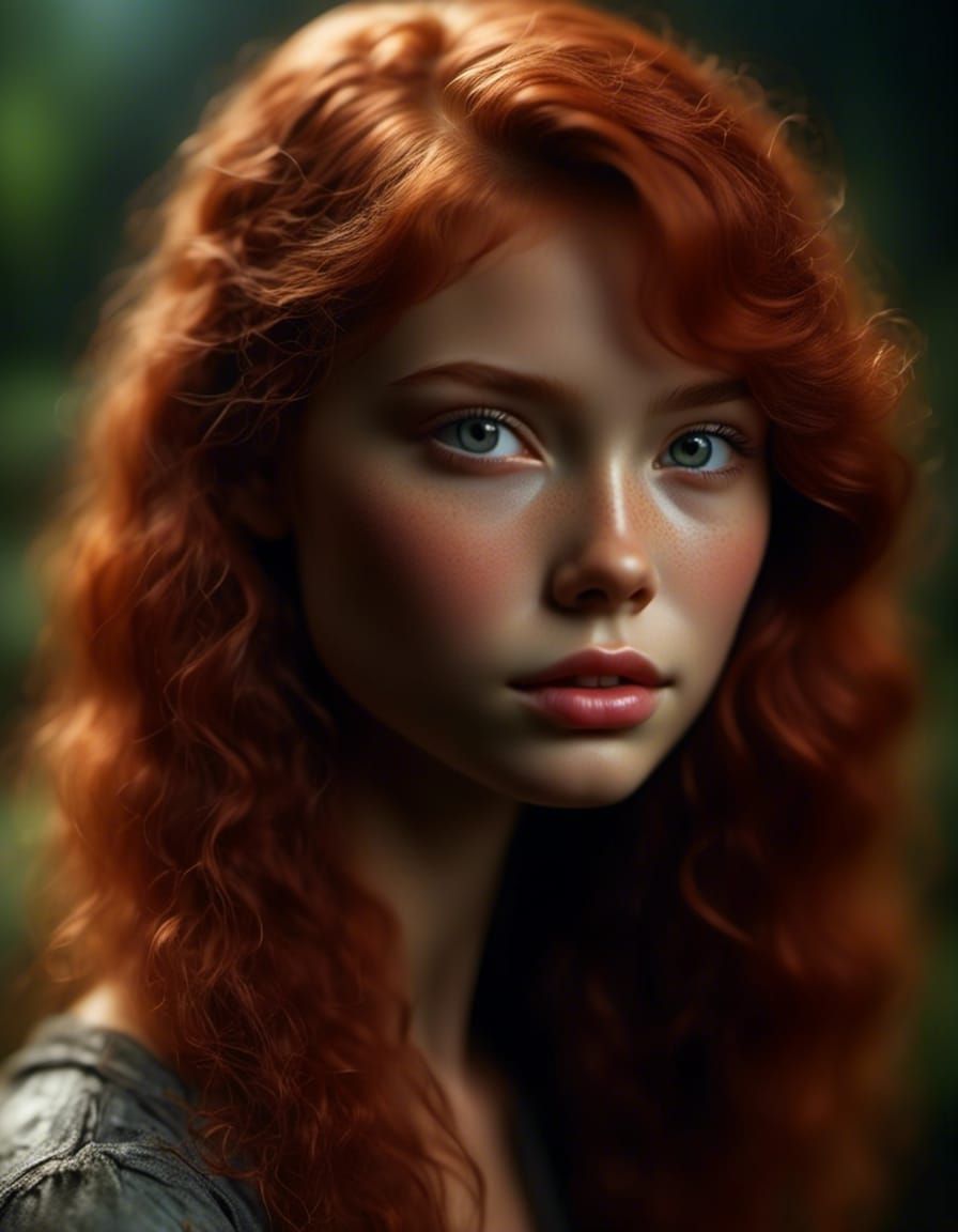 Detailed Portrait of an Actress in 8K Resolution